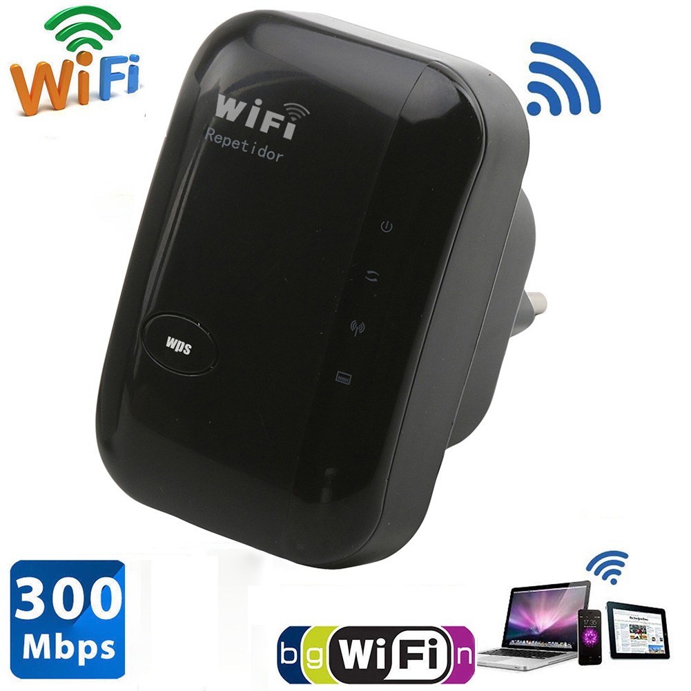 Thiết bị khuếch đại sóng WiFi không dây 300 Mbps 2.4 G