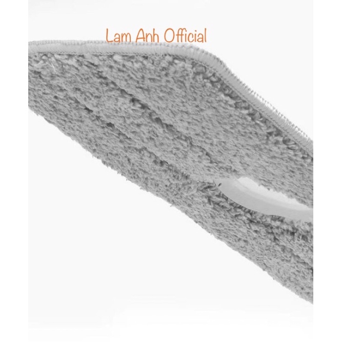 Bộ cây lau nhà tách nước bẩn chính hãng Mysuta bộ vuông, màu ghi trắng, hàng cao cấp