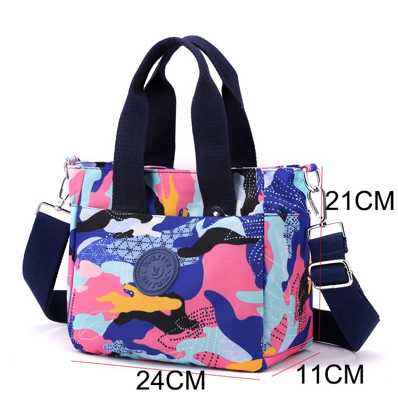 Túi Xách In Họa Tiết Đơn Giản Thời Trang Cho Nữ