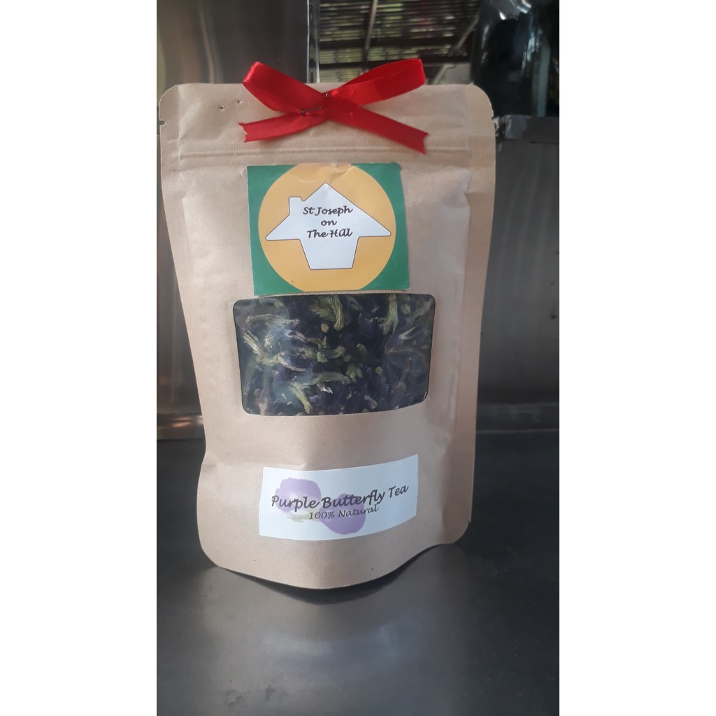 100gr Trà Hoa Đậu Biếc SIÊU RẺ - Nhà Trồng đảm bảo chất lượng, SẠCH ĐẸP - Tặng kèm trà cỏ ngọt