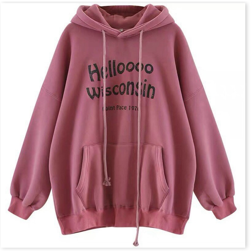 ÁO KHOÁC HOODIE IN CHỮ BẢN LỚN CỰC PHONG CÁCH CÁ TÍNH