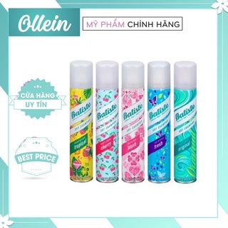 💎 [ CHÍNH HÃNG ] Dầu gội khô Batiste hút dầu thừa giảm bết tóc 200ml