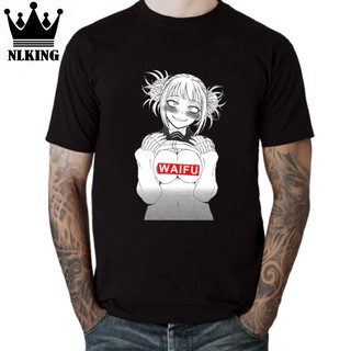 Áo thun 100% cotton in họa tiết nhân vật Himiko Toga phim hoạt hình nhật bản