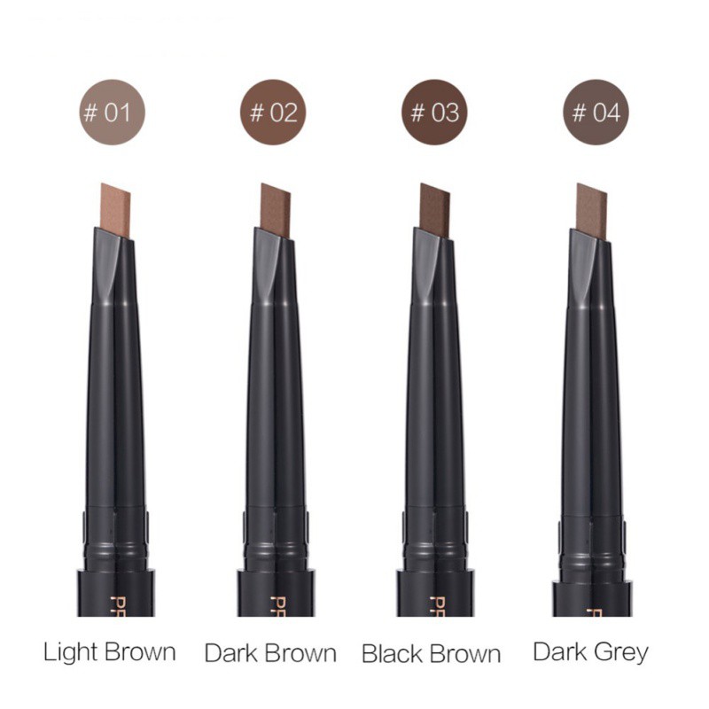 [Hàng mới về] Chì kẻ mày 2 đầu dạng xoay không nhòe màu chống nước tốt | BigBuy360 - bigbuy360.vn