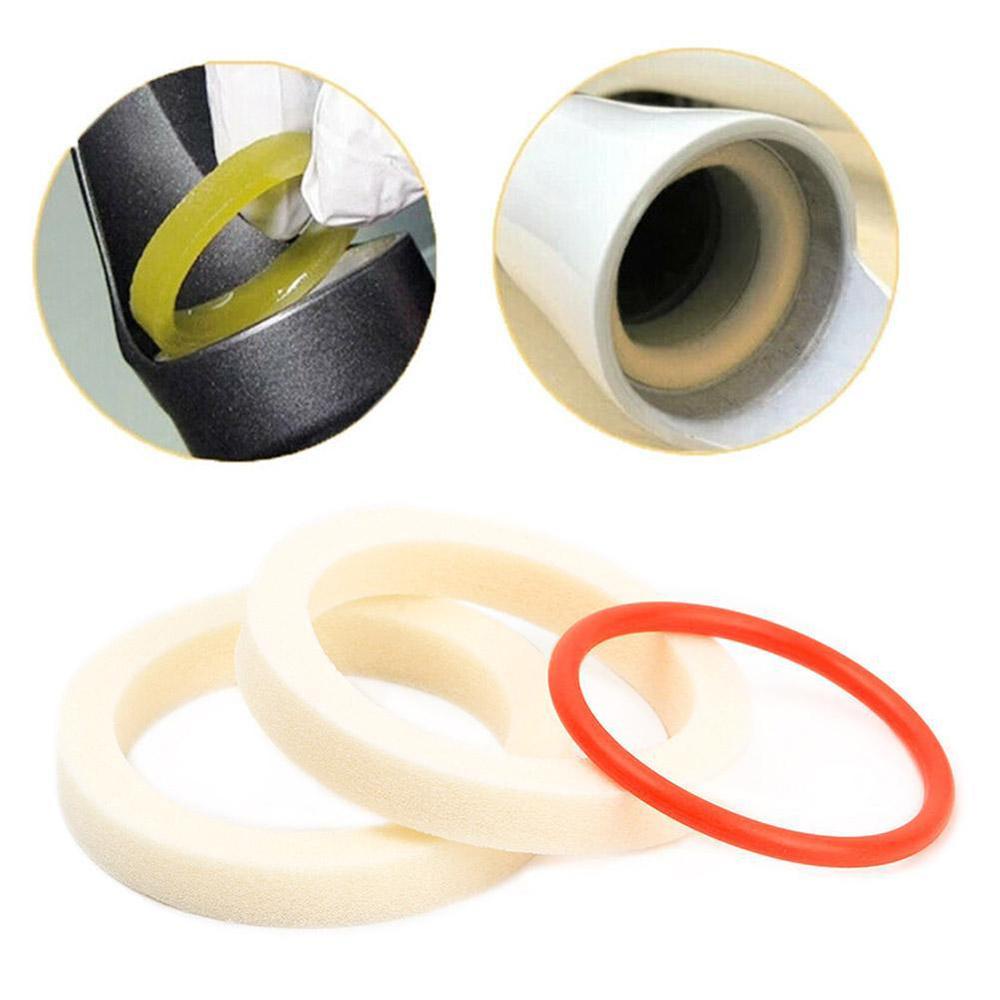 Vòng Đệm Mút Thấm Dầu Hình Tròn Màu Đỏ Dành Cho Phuộc Trước Xe Đạp MTB