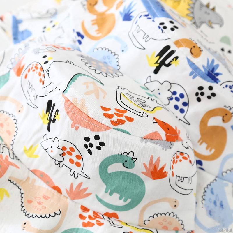 Mũ xô in họa tiết hoạt hình phong cách Hàn Quốc cho bé