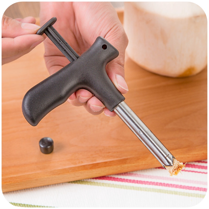Dụng Cụ Khui Dừa Bằng Thép Không Gỉ Tiện Dụng