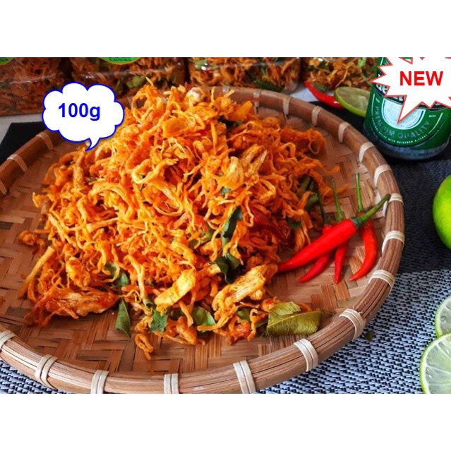  1KG KHÔ GÀ LÁ CHANH 2 HŨ 500G | BigBuy360 - bigbuy360.vn