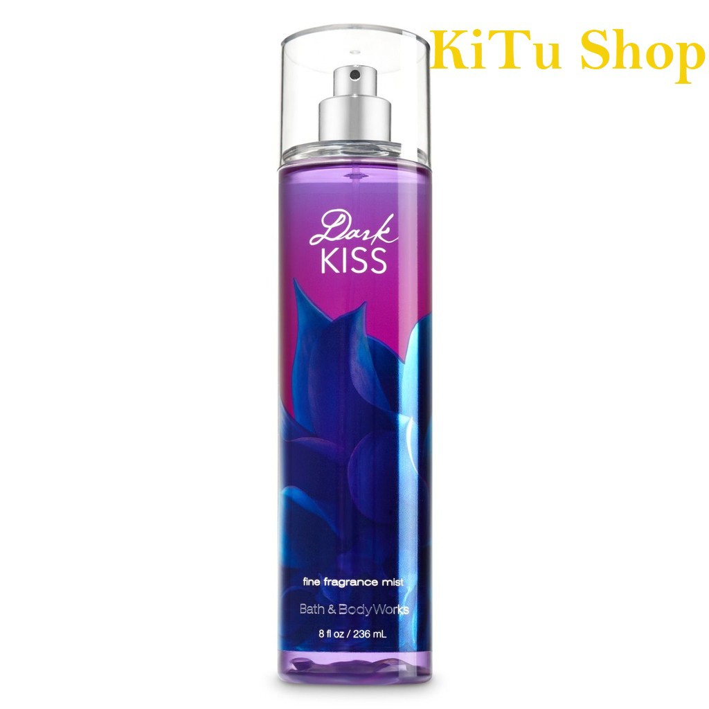 «Mẫu Thử» 🎈 Xịt Thơm Bath & Body Works Fine Fragrance Mist Hương - DARK KISS ❃