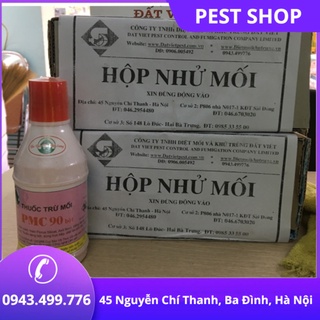 [XẢ KHO] Bộ sản phẩm diệt mối tận gốc gồm 2 hộp nhử mối và 1 lọ thuốc diệt lây nhiễm PMC 90
