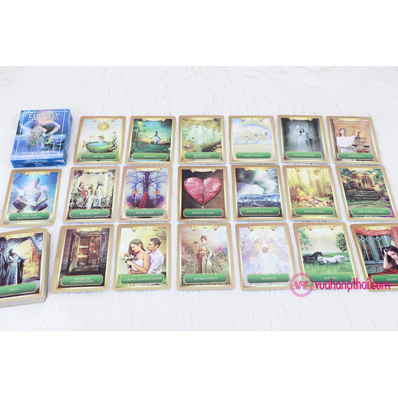 Bộ Bài Bói Tarot Energy Oracle Cards Cao Cấp