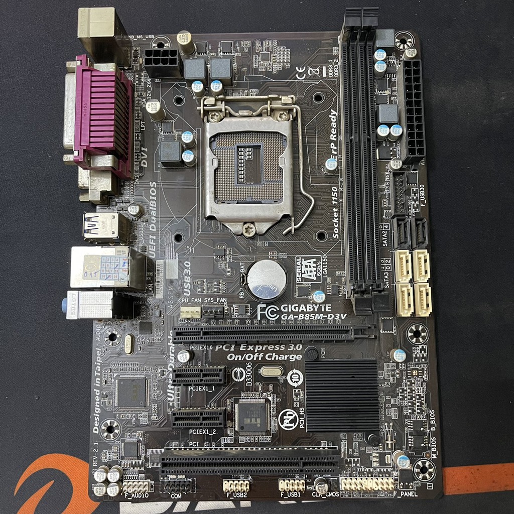 Mainboard GIGABYTE B85M-D3V - Bo mạch chủ B85 D3V