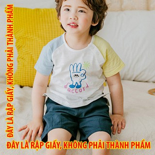 Rập giấy lp003 - bộ raglan quần xếp ly kiểu lạ