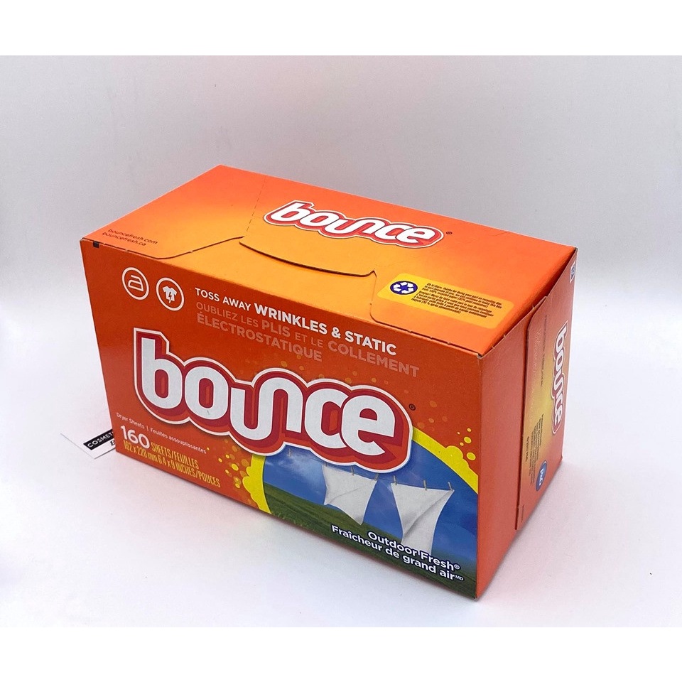 Combo 10 Tờ Giấy Thơm Quần Áo Bounce (Mỹ)