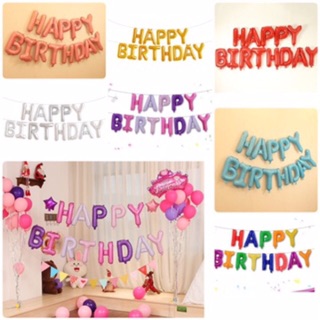 Bộ chữ Happy birthday mẫu mới