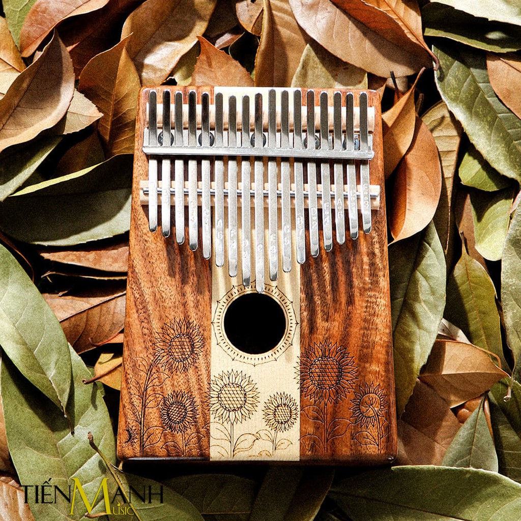 Đàn Kalimba 17 Phím Hluru KT (Gỗ Koa, Maple) - Nhạc Cụ Tiến Mạnh Music