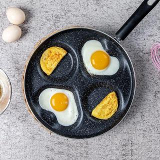Chảo chiên trứng ốp la với 4 lỗ không dính mini