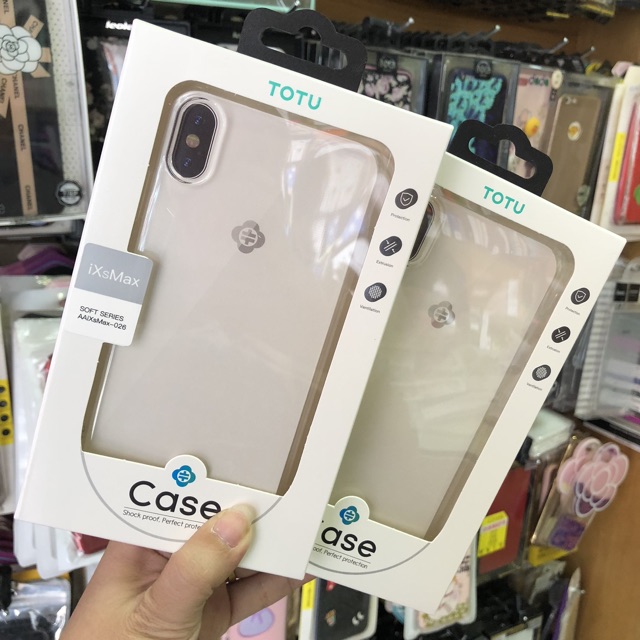 Ốp lưng Totu dẻo chống sốc iphone XS max