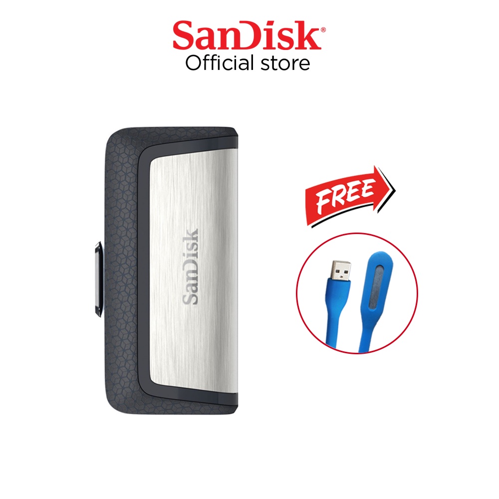 USB OTG 3.1 Gen 1 SanDisk 64GB SDDDC2 Ultra Dual Drive USB Type-C upto 150MB/s + đèn LED USB