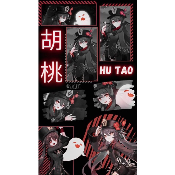 HOT🔥 Áo Phông Genshin Impact game Hutao mẫu mới cực chât rẻ vô địch