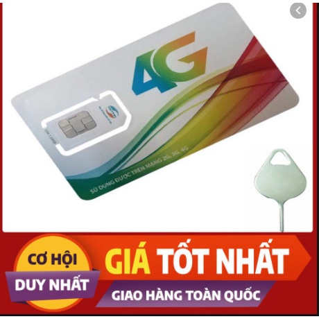 Sim 4G Viettel D900 - 7GB/TH - Miễn phí 12 tháng không cần nạp tiền.