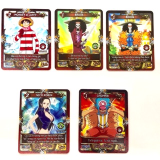 Thẻ bài Toonies One Piece - Ma trận liên hợp