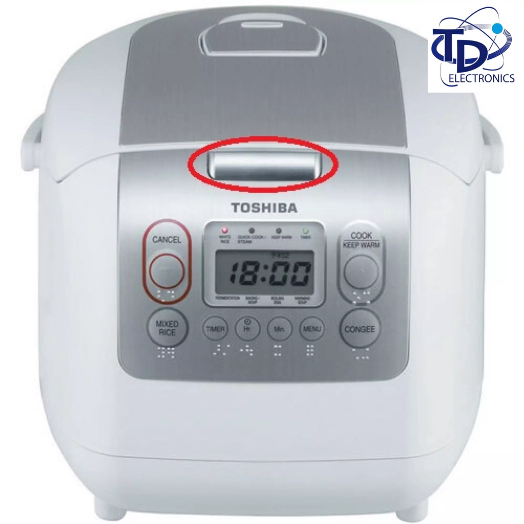 Combo 500 lẫy nồi cơm điện tử Toshiba Rc-18NMF