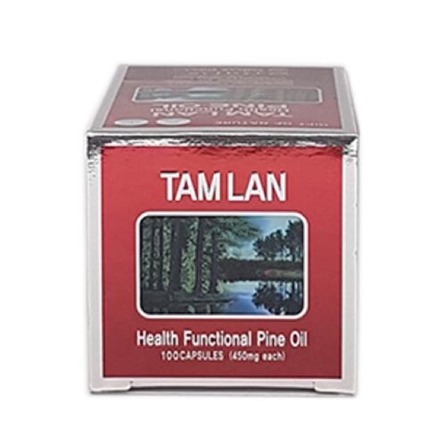 Tinh dầu thông đỏ Tâm Lan - Hộp 100 viên