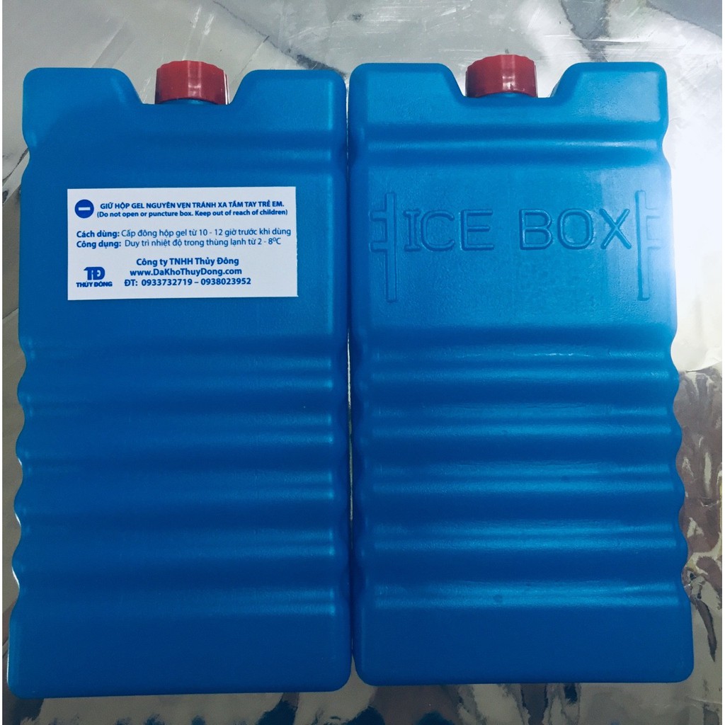 Thanh đá gel 400g dùng quạt hơi nước