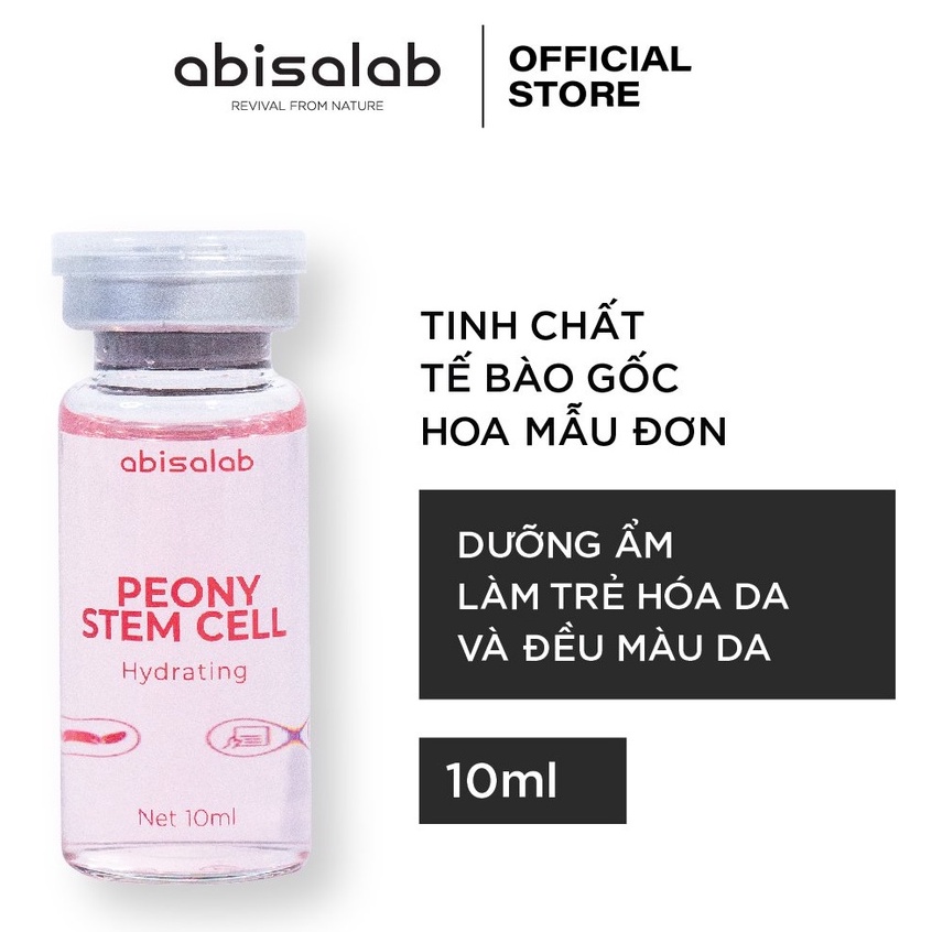 Tinh Chất Tế Bào Gốc Hoa Mẫu Đơn Abisalab 10ml