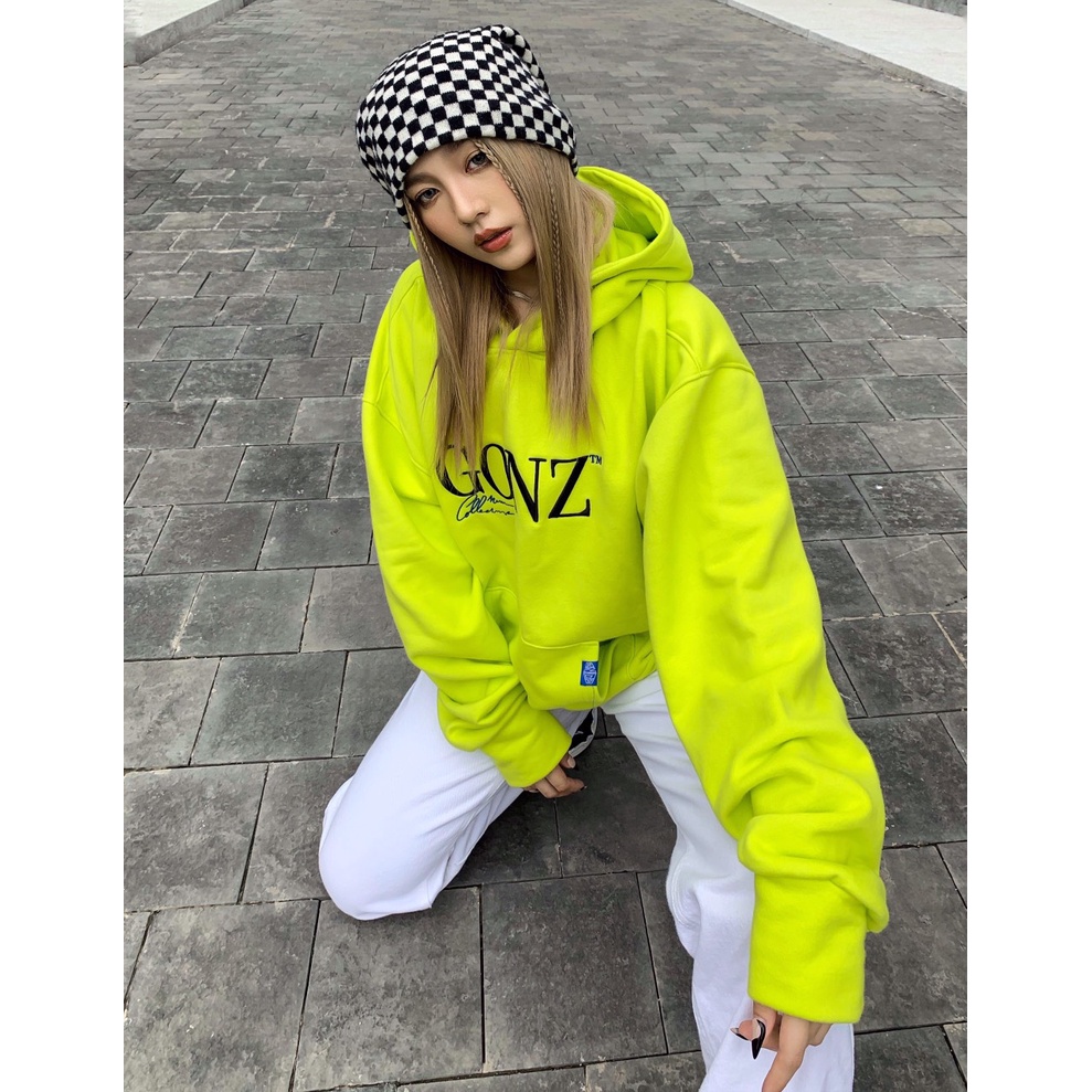 Áo Hoodie Nỉ Form Rộng Phong Cách Thu Đông - Hoodies 01 - Màu Xanh Neon | BigBuy360 - bigbuy360.vn