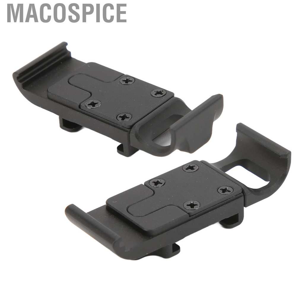 Vỏ bảo vệ pin Macospice có lỗ vít 1/4 inch cho GoPro 9 màu đen | BigBuy360 - bigbuy360.vn