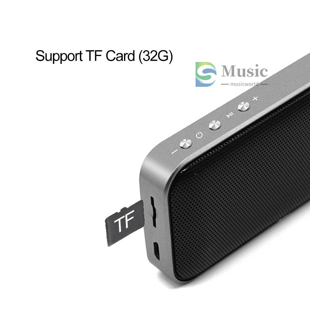 〖MUSIC〗AEC BT209 Portable Wireless musicworld Speaker Mini Style Pocket-sized Music Sound Box with Microphone Support TF Card