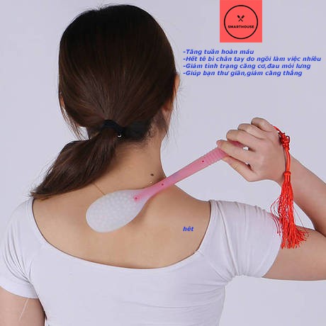 thanh đập massage toàn thân bằng silicon,giúp lưu thông máu,tránh tê bì tay chân do ngồi làm việc nhiều