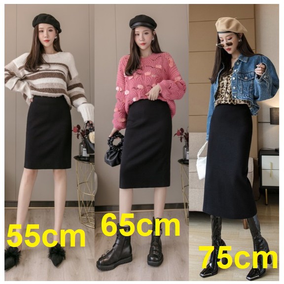 (ODER) Chân Váy Len Tăm Midi Hàng Quảng Châu Loại 1/ Váy Len Nữ | BigBuy360 - bigbuy360.vn