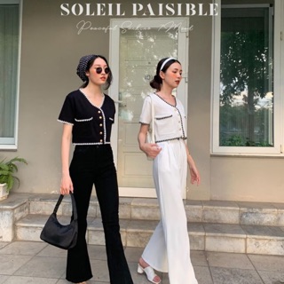 Áo len mongtoghi viền ✅ [ Kèm HÌNH THẬT hàng quảng châu ]