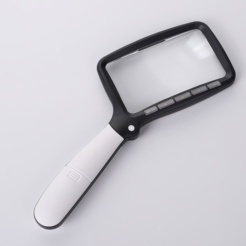 Kính Lúp Cầm Tay 2X 3X Có Thể Gấp Gọn Tiện Dụng Dùng Đọc Sách