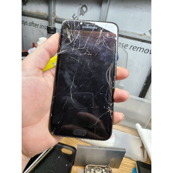 xác samsung J400f lên nguồn bình thường, hỏng màn