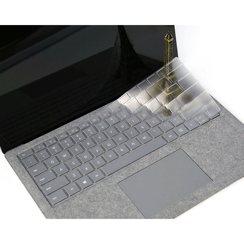Phủ bàn phím trong suốt Surface Pro 4/5/6/7, Surface Book, Surface Laptop , Surface Laptop Go (đủ dòng )