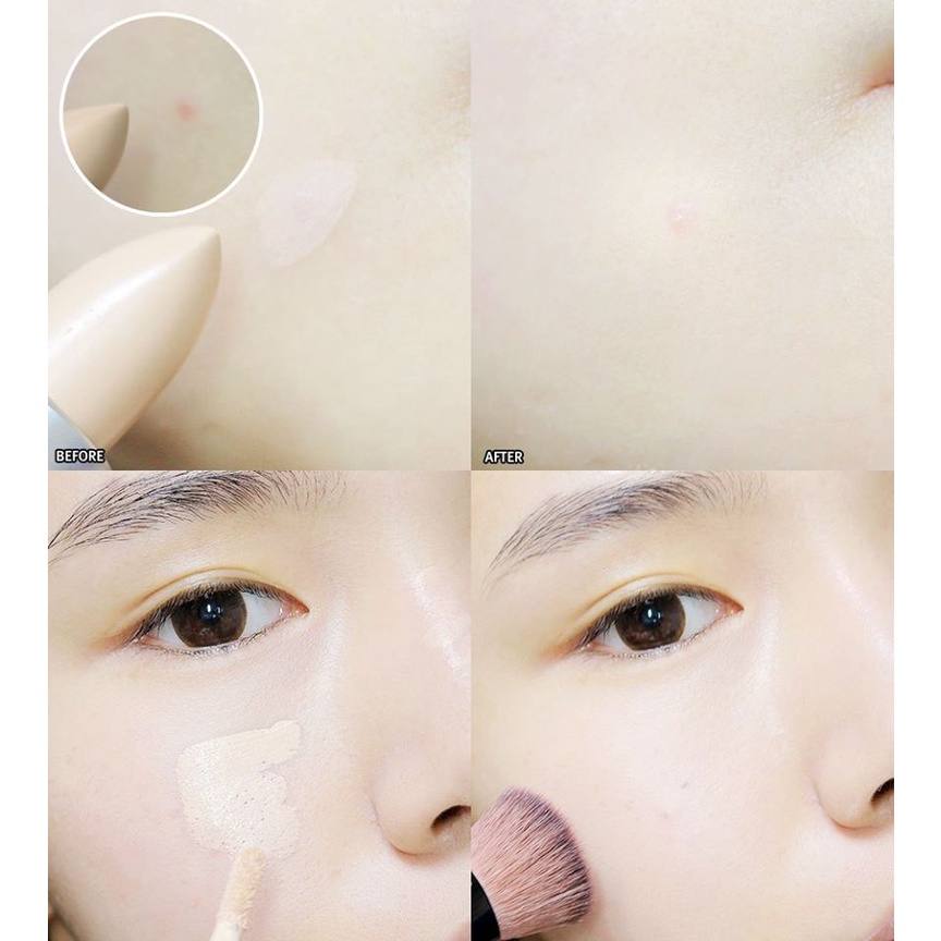 Che khuyết điểm Concealer Dual Veil Hàn Quốc giúp che phủ khuyết điểm