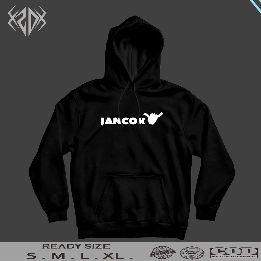 Áo hoodie in chữ JANCOK | Áo hoodie thời trang cá tính cho nam | Áo khoác nam HOODIE | Áo hoodie in chữ