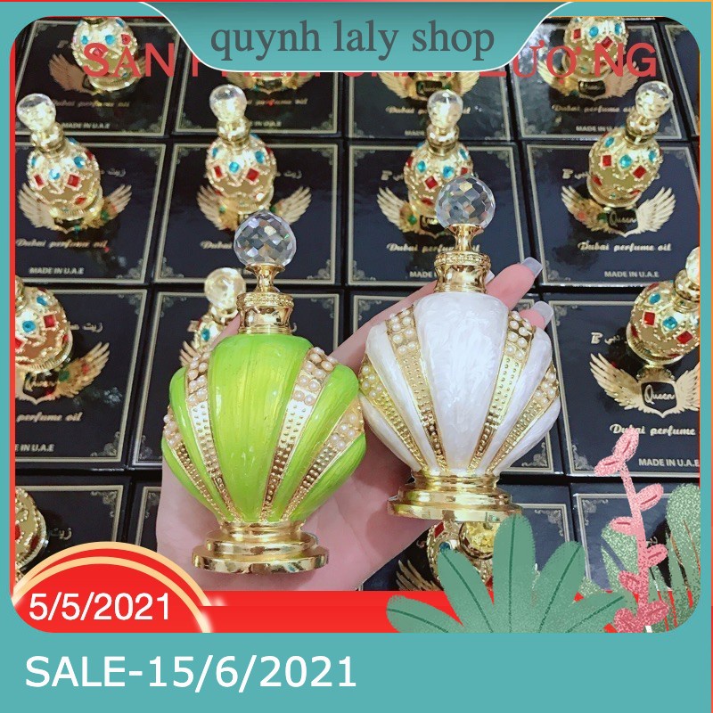 [Chính Hãng] Tinh dầu DUBAI NGỌC TRAI XANH, TRẮNG