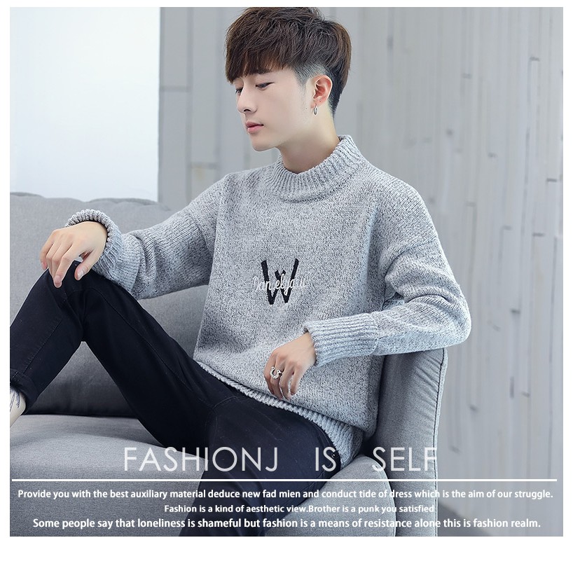 Áo len nam cổ tròn | BigBuy360 - bigbuy360.vn