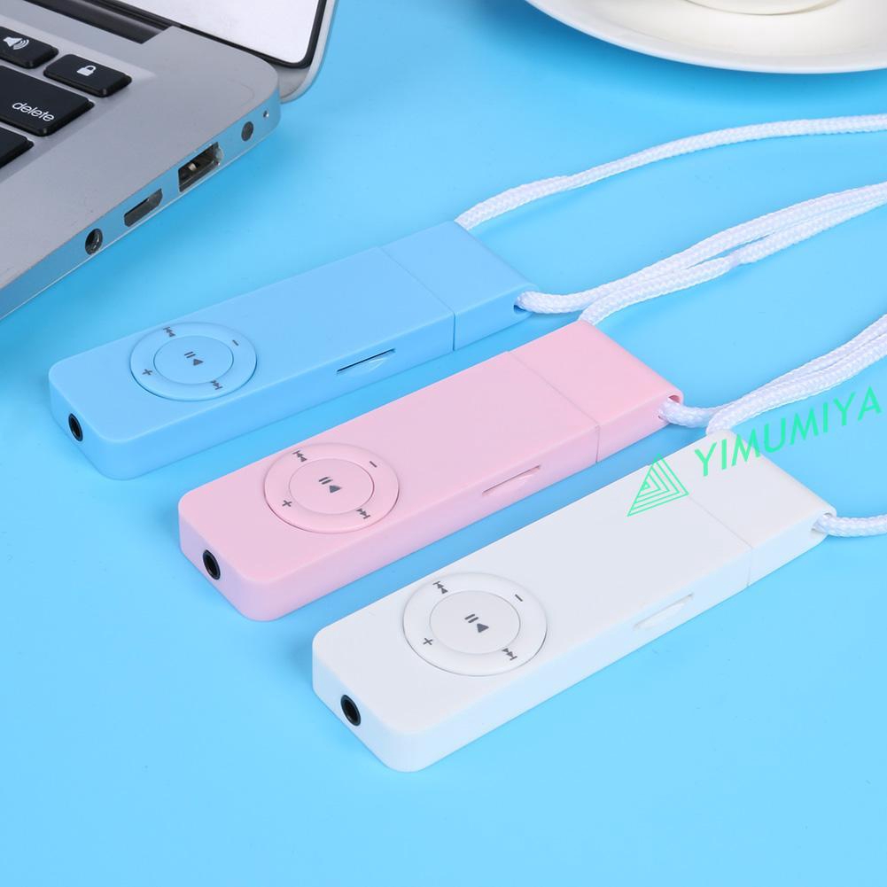 Máy Nghe Nhạc Mp3 Thể Thao Âm Thanh Sống Động Hỗ Trợ Thẻ Tf 64gb