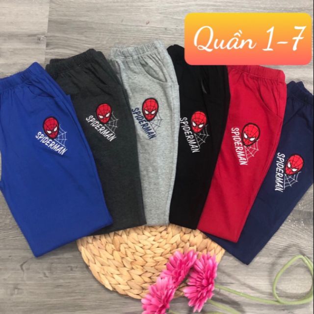 Quần dài cotton 8-22kg bé trai