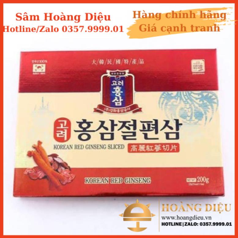 Sâm Hoàng Diệu - Sâm lát tầm mật ong Kanghwa hộp 200g