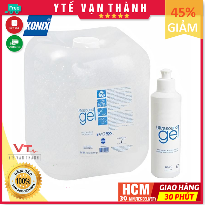 ✅ Gel Siêu Âm, Gel Lạnh Triệt Lông Konix - VT0504