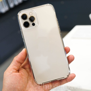 Ốp chống sốc iPhone 12/ 12 Pro Max trong suốt Spigen Ultra Hybrid