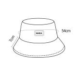 Mũ bucket vành cụp nón tai bèo chất nhung tăm cao cấp form unisex nam nữ