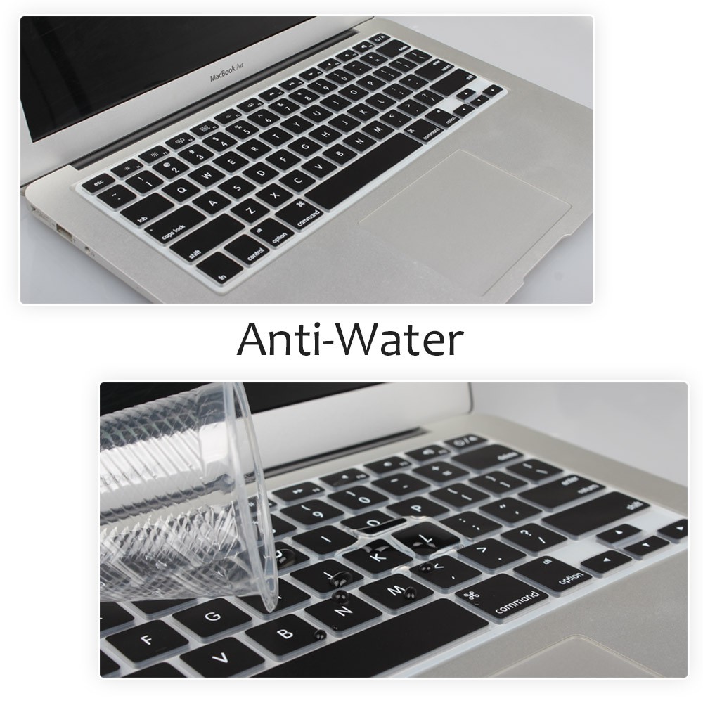 Tấm Silicone Bảo Vệ Bàn Phím Cho Macbook Air 13 "macbook Pro 13" 15 "17"